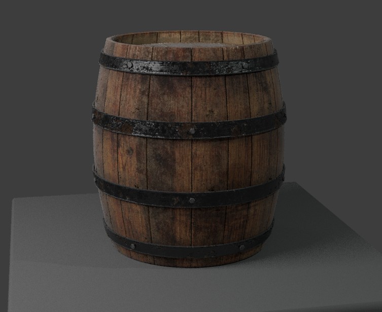 Wooden Barrel