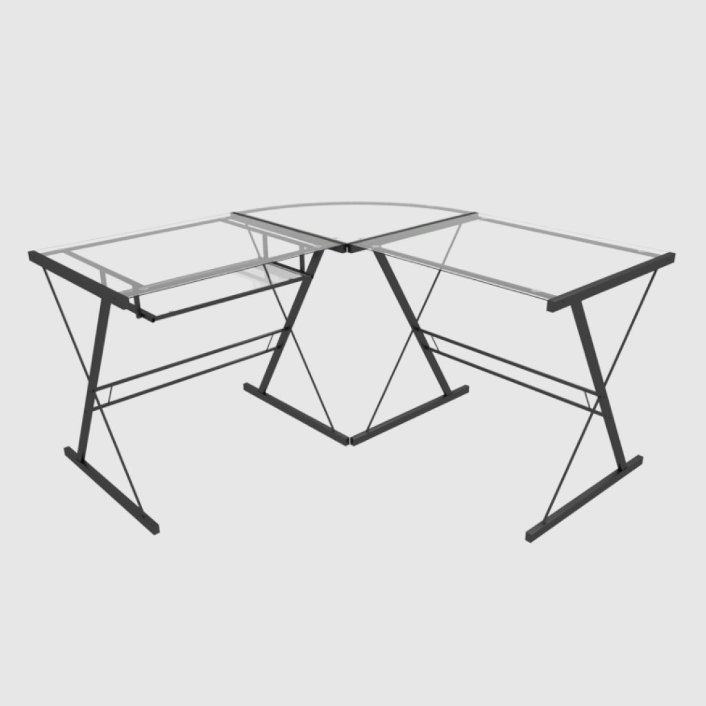 Glass Office Desk