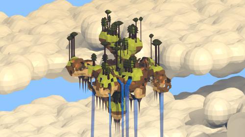 Poly Floating Island
