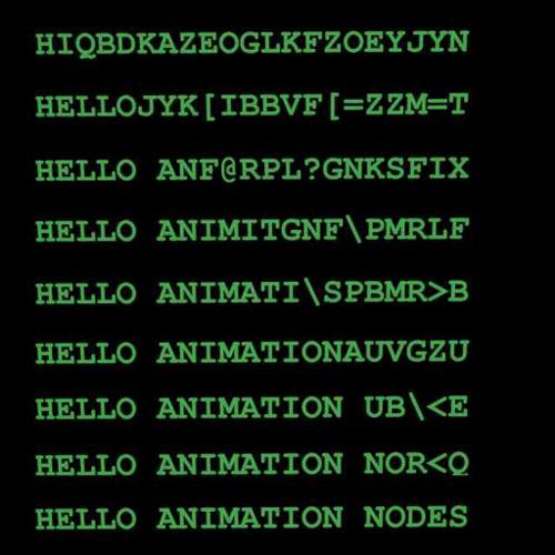 Randomized Text Reveal