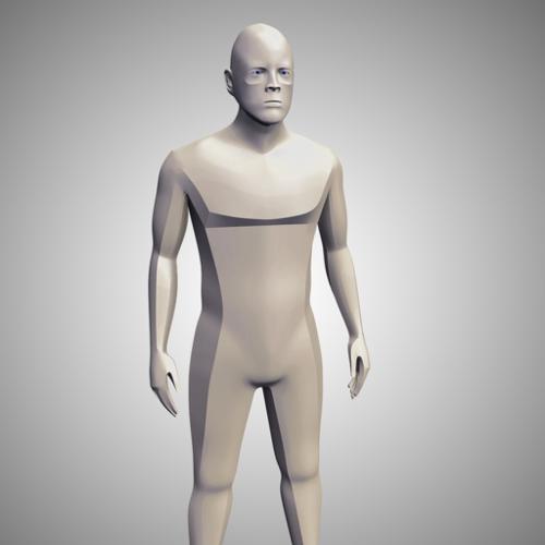 Sharp edged Man