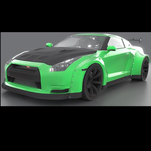 Wide Body Nissan GTR