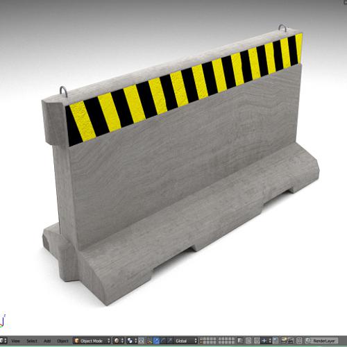concrete barriers