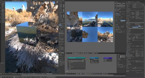 360 HDRi to Blender Cube/Enviroment Maps Convertor