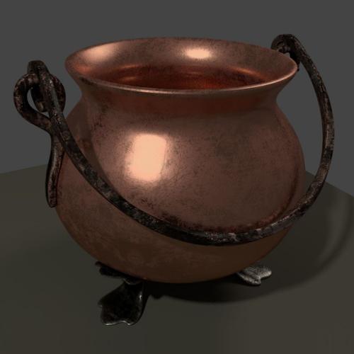 Copper pot