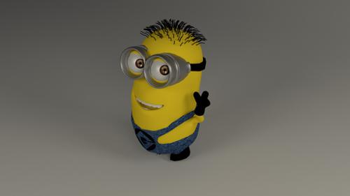 Fully Rigged Minion