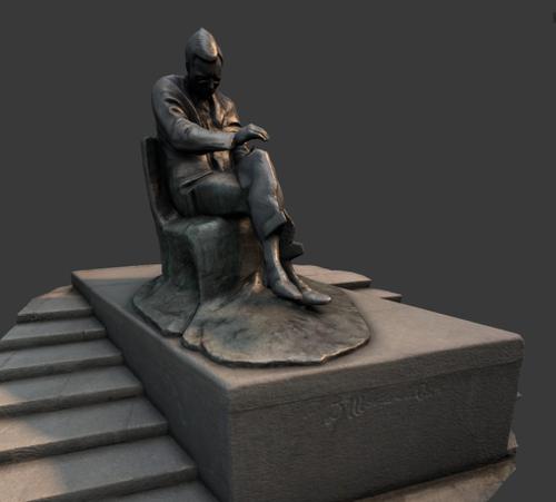 Dmitri Shostakovich statue