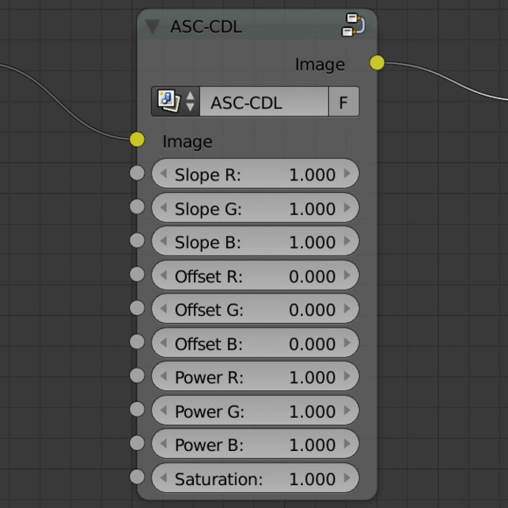 ASC-CDL 1.2 nodetree