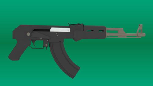 Rigged AK47