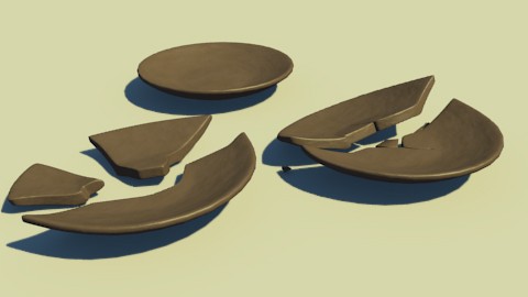 Broken dishes