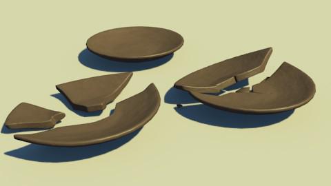 Broken dishes