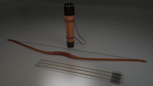 Classic Bow and Quiver