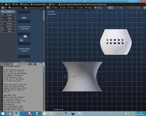 3D Printing Learning Projects - Jewellery Projects Bracelets