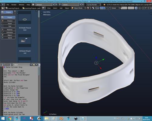3D Printing Learning Projects- Jewellery Projects Rings