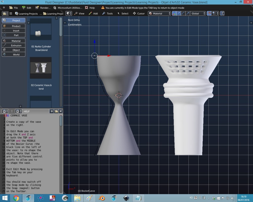 3D Printing - Learning Projects - Objet d'Art