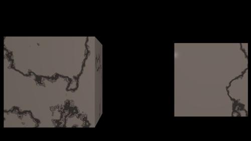 Procedural Generated Cracks Material