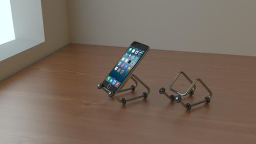 Iphone stand/smartphone stand for the desktop