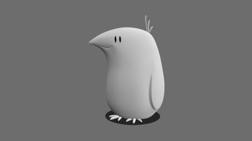 BIRB (3D printable cartoon bird)