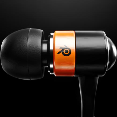 "Blender branded" In-Ear Headphones