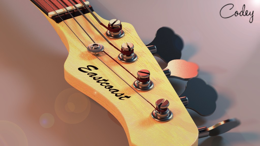 Eastcoast Bass Guitar [High Poly]