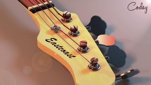 Eastcoast Bass Guitar [High Poly]
