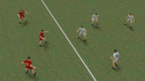 soccer scene