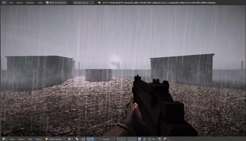 [BGE] WIP game enviroment