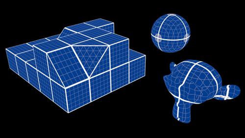 Blender Cycles Blueprint Grid