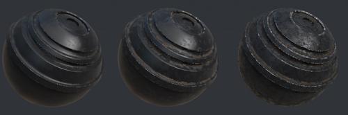 Procedural gun material