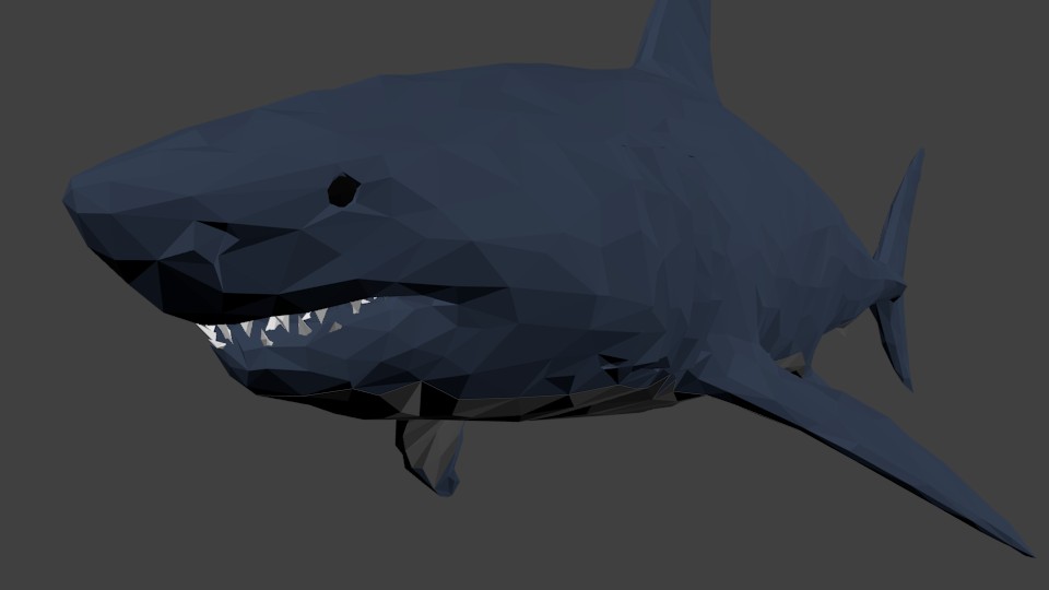 Low Poly shark