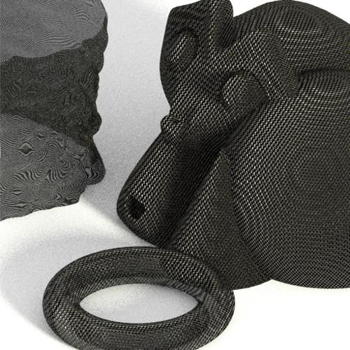 Carbon Net Seemless Texture