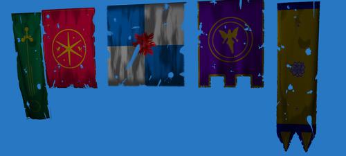 old religious flags