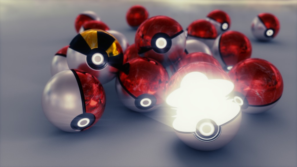 Pokeball let's catch em all!