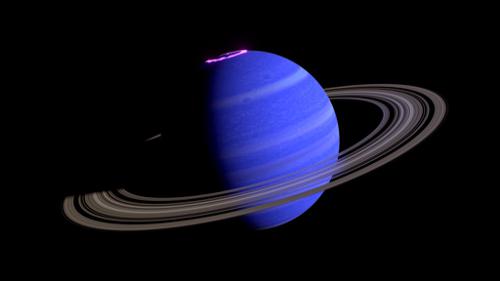 Procedural Ringed Planet