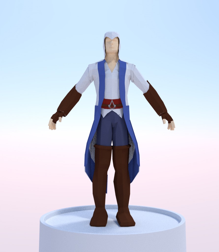 assains creed rigged model