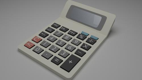 low poly calculator