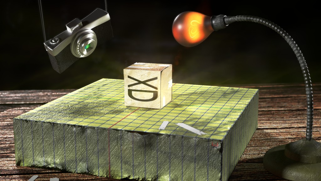 Spare the default cube