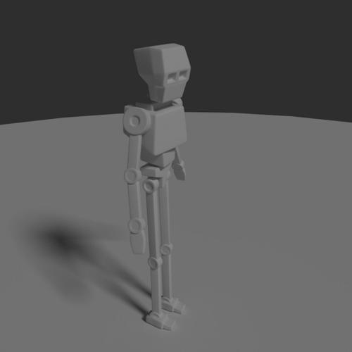 Rigged Robot Character