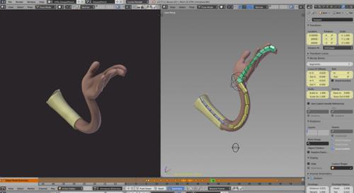 #EasyRigging 3 Bones Arm