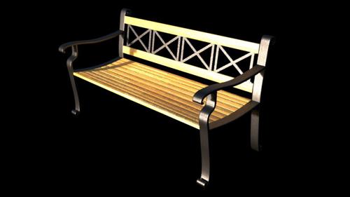Patio Bench (Ironwood)