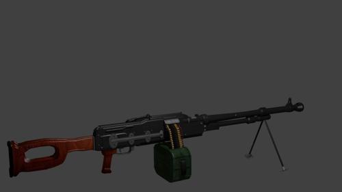 PK-M Kalasnikov Medium Machinegun