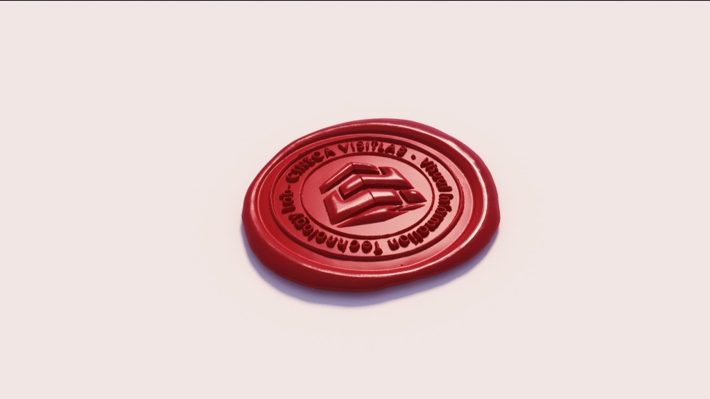 Seal wax stamp simulation