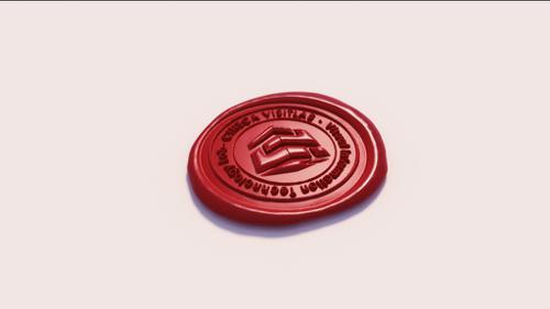 Seal wax stamp simulation
