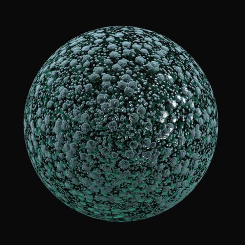 Procedural liquid bubbles