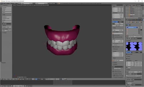 Simple Human Teeth