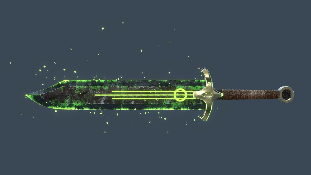 Greenblade - Fantasy sword
