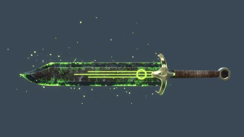 Greenblade - Fantasy sword