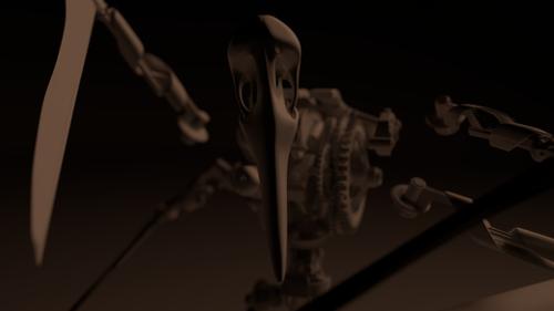 Dishonored 2 Clockwork Soldier [rigged]