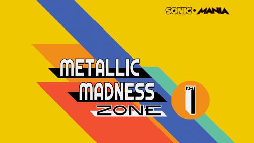 Sonic Mania HD Level Card