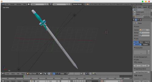 simple Rapier Sword (asuna's sword)